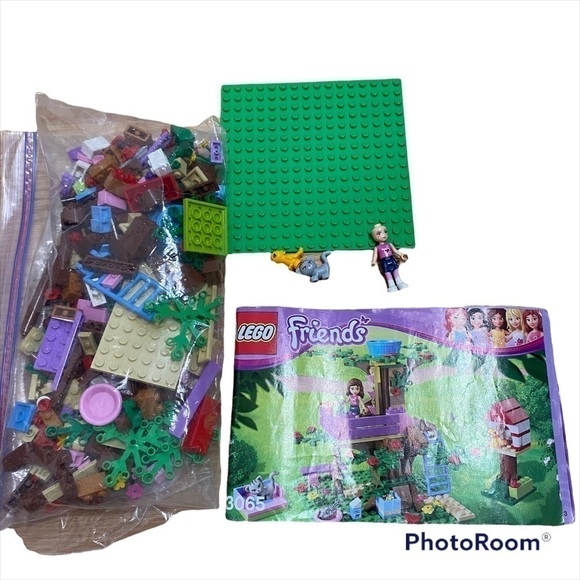 Lego Friends 3065 Olivia’s Tree House Set W/ Manual Building Blocks Mini Figure - Picture 1 of 5
